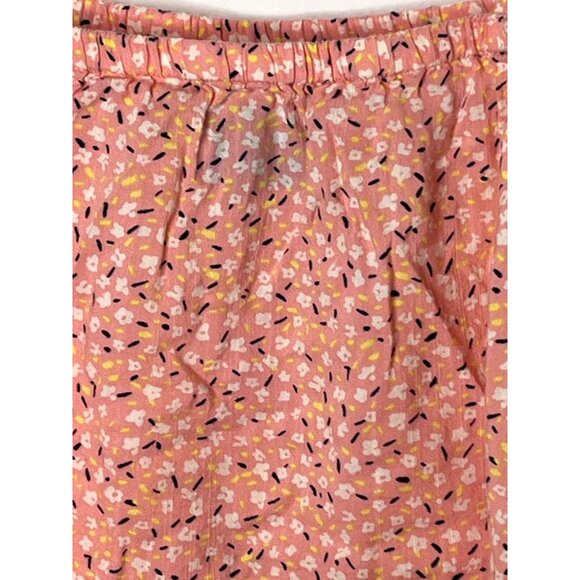 Old Navy Girls Small 6/7 Pink Floral Tank Top Summer Casual Blouse - Picture 9 of 13